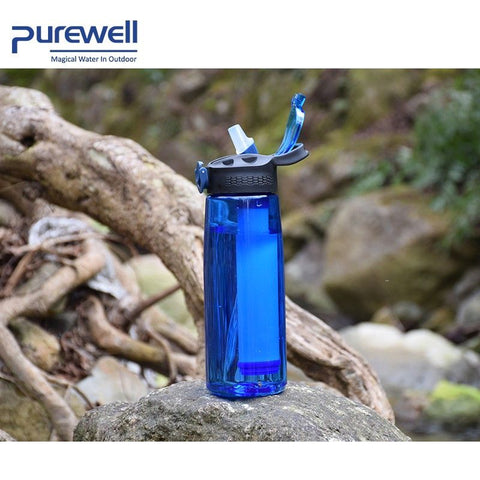 Image of Blue Water Filter With Kettle