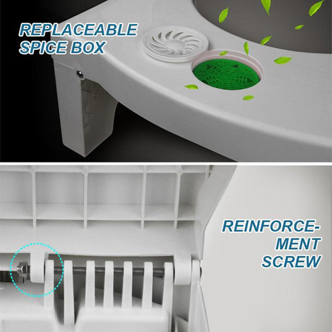 Image of Folding Multi-Function Toilet Stool