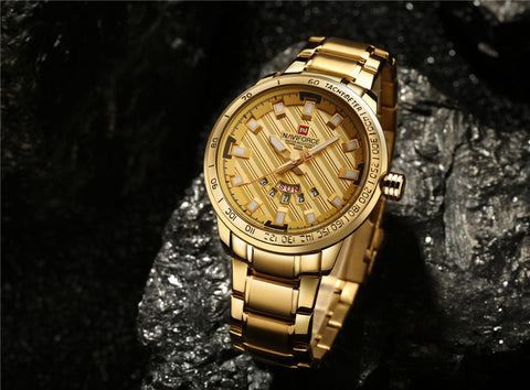 Image of NAVIFORCE®™ LUXURY Golden Watch