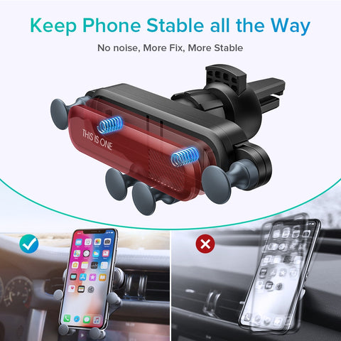 Image of Gravity car phone holder