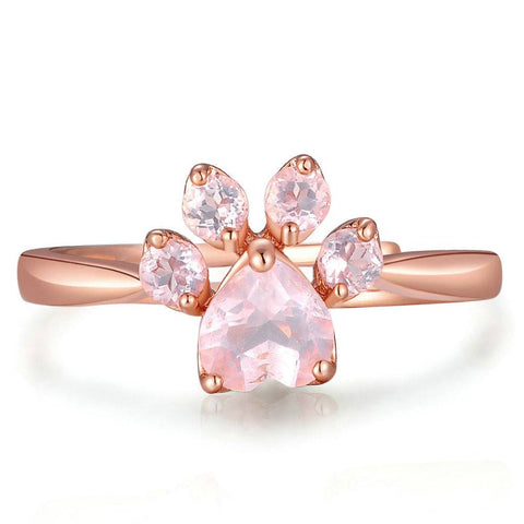 Image of ROSE QUARTZ RING