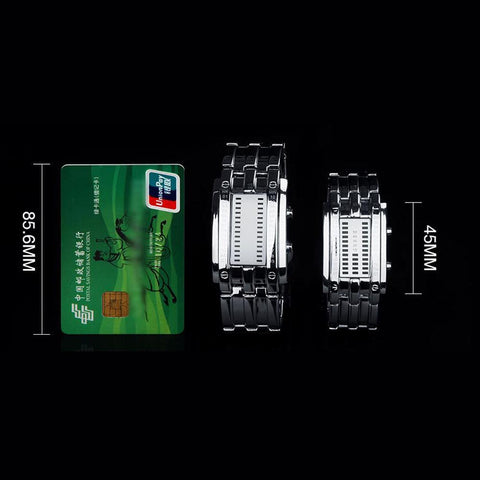 Image of Futuristic Digital Wrist Watch