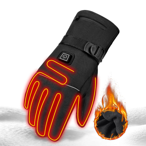 Image of Motorcycle Gloves Waterproof Heated Guantes
