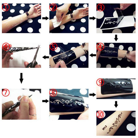 Image of Temporary Tattoo Kit
