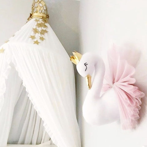 Image of Flamingo Wall Mount Stuffed Toy