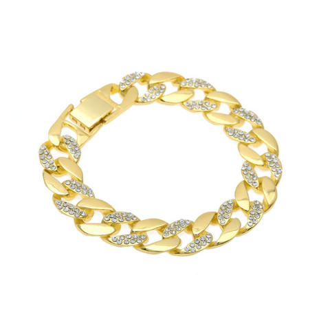 Image of Luxury Hip Hop Diamond Set with Basketball Pendant Necklace