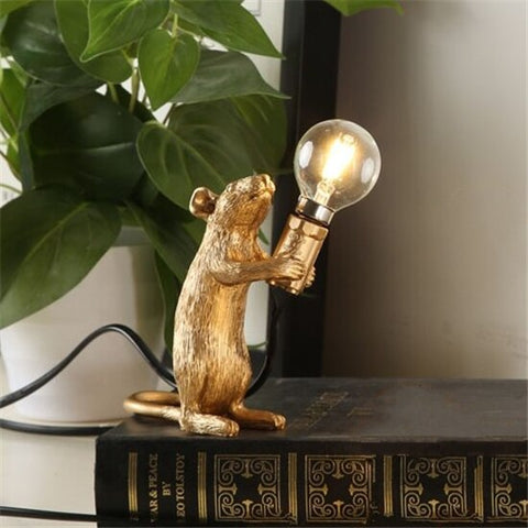 Image of Mouse Resin Table Lamps
