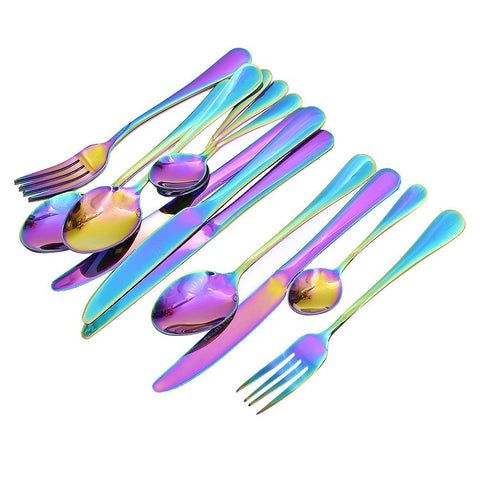 Image of Colorful Romantic Dinner Set