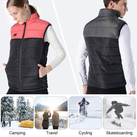 Image of Outdoor Men/Women Electric Heated Winter Vest