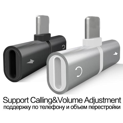 Image of IPhone Charge and Audio Adaptor