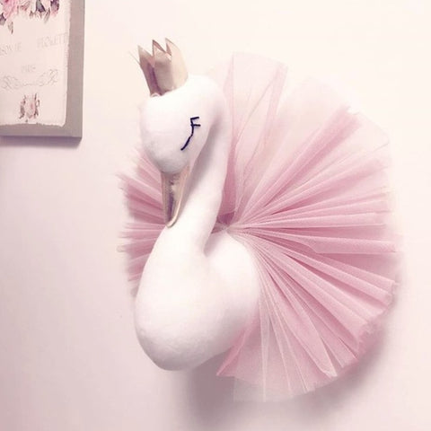 Image of Flamingo Wall Mount Stuffed Toy