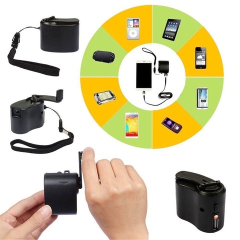 Image of Lifesaving Hand Crank Phone Charger