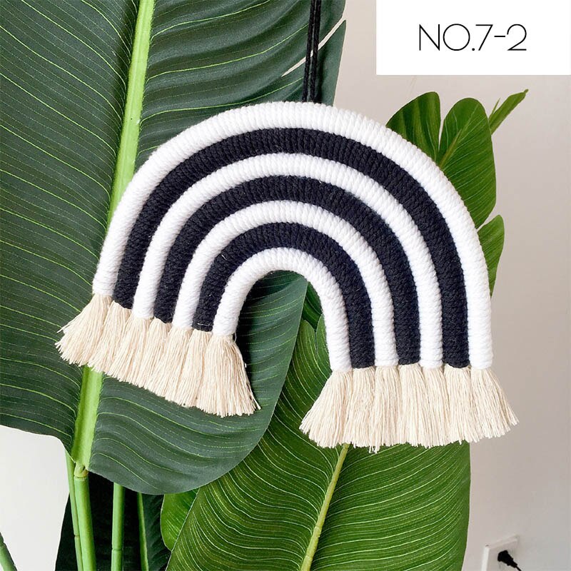 Kids Room Rainbow Hanging Decoration Rainbow Wall Hanging Decor