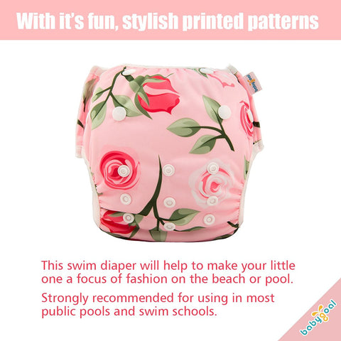 Image of Adjustable Waterproof Swimming Diapers