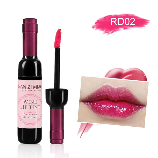 Waterproof Wine Shape Lip Tint Gloss