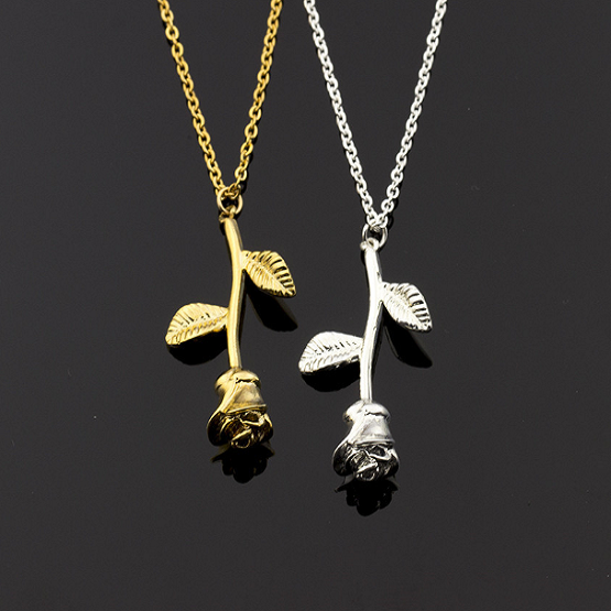 Rose Flower Necklace