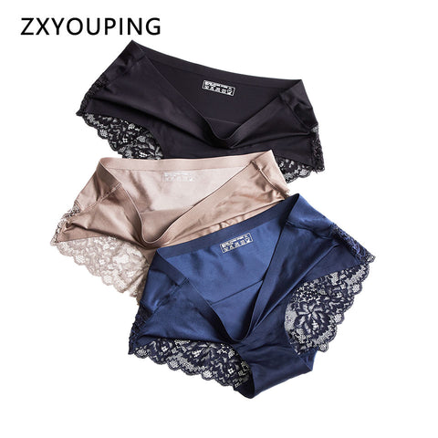 Image of Underwear Women Panties Lace Sexy Seamless Panties
