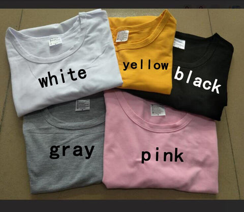 Image of Love Yourself Grow Your Mindset Harajuku T Shirt Women