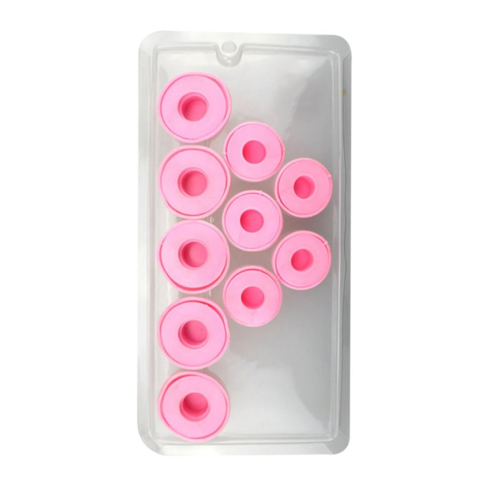 Set of 10 Silicone Hair Curlers