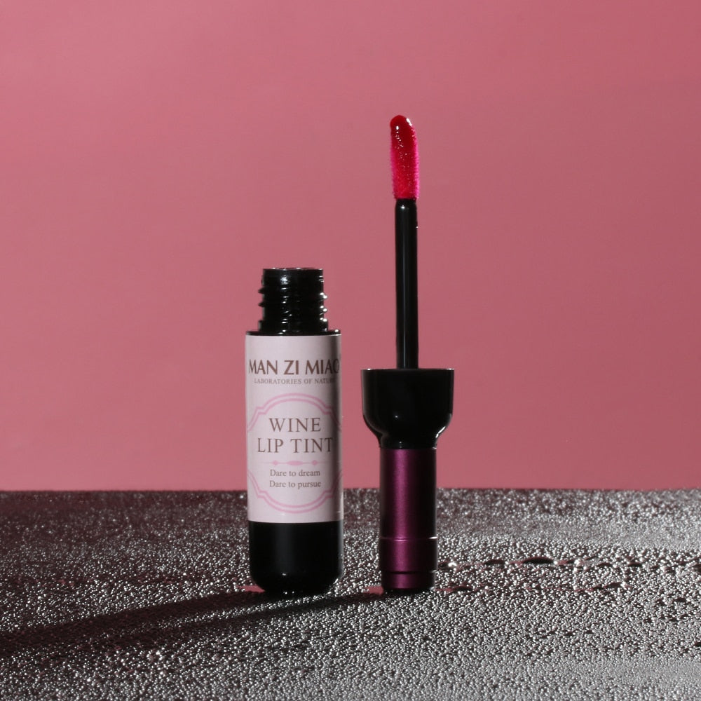 Waterproof Wine Shape Lip Tint Gloss