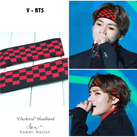 Image of Checkered Headband