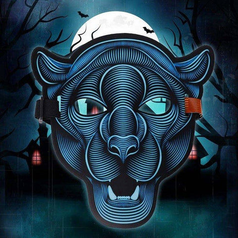 Image of SOUND REACTIVE LED MASK