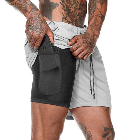 Image of Secure Pocket Fitness Shorts