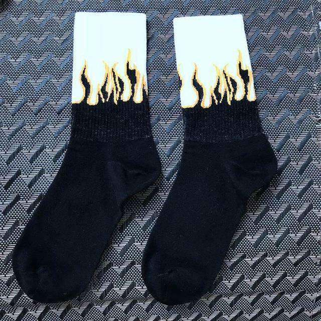Cora Flame Socks