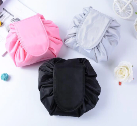 Image of Cosmetic Bag Professional Drawstring Makeup Case