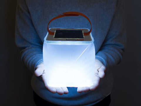 Image of waterproof, inflatable Solar lantern