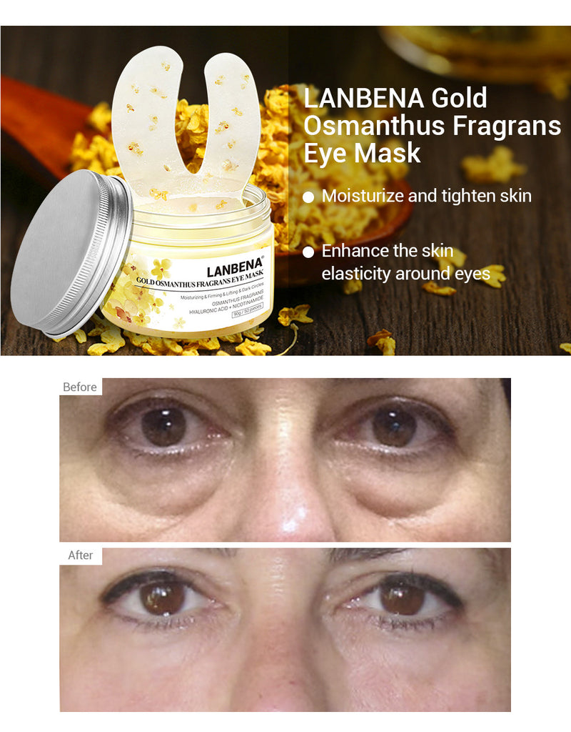 Retinol Eye Patches Hyaluronic Acid Moisturizing Eye Masks