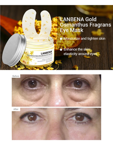Image of Retinol Eye Patches Hyaluronic Acid Moisturizing Eye Masks