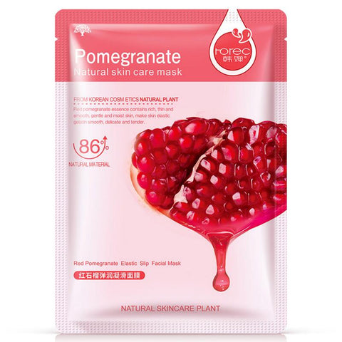 Image of HanChan Skin Care Plant Facial Mask Moisturizing Oil Control