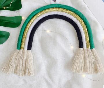Kids Room Rainbow Hanging Decoration Rainbow Wall Hanging Decor