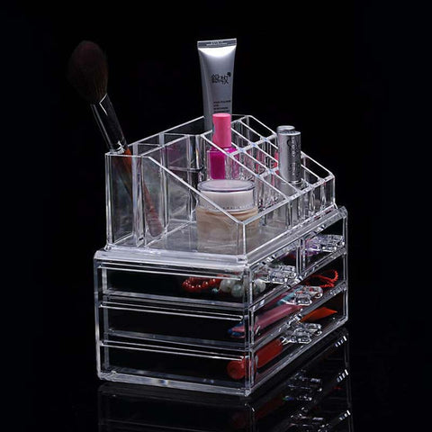 Image of Acrylic Transparent Makeup Organizer