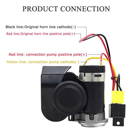 Image of 139 DB DUAL TONE COMPACT HORN