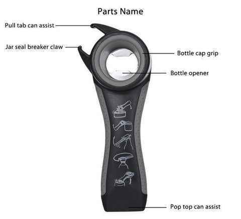 Image of 5 IN 1 MULTI-FUNCTION CAN OPENER