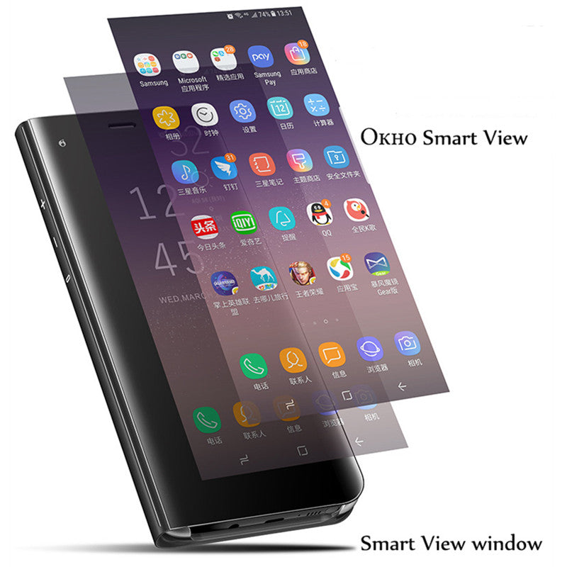 Smart Touch Flip Case