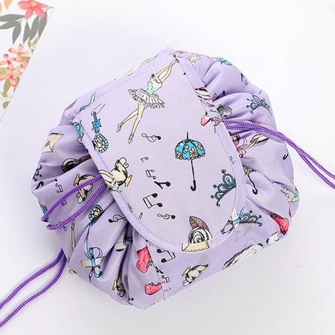 Image of Cosmetic Bag Professional Drawstring Makeup Case