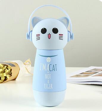 Image of Cat Insulated Thermos Water Bottles