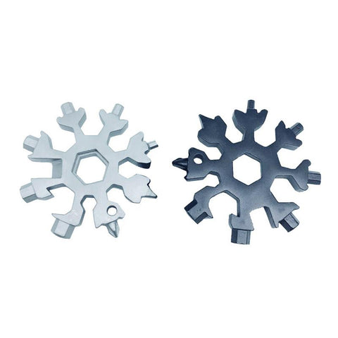 Image of 18-in-1 Stainless Steel Snowflakes Multi-Tool