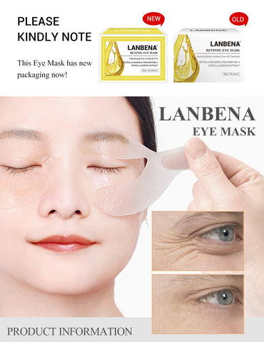 Image of Retinol Eye Patches Hyaluronic Acid Moisturizing Eye Masks