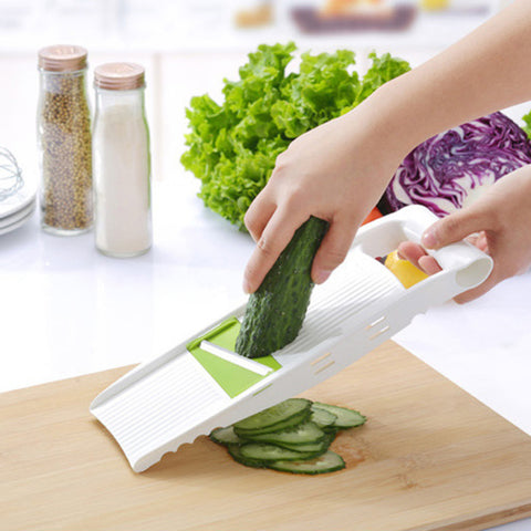 Image of 5 in 1 Stainless Steel Blade Vegetables Cutter
