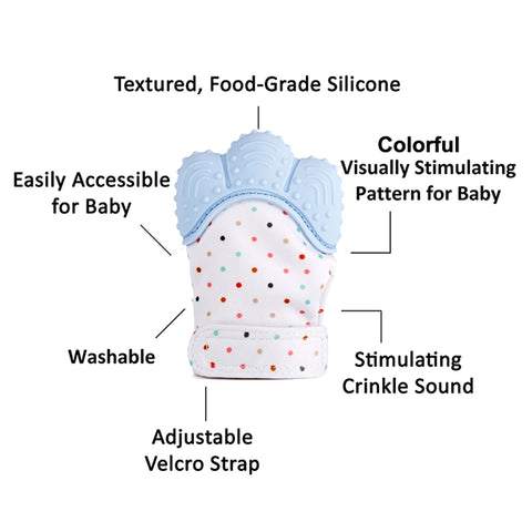 Image of Baby Teething Mitten