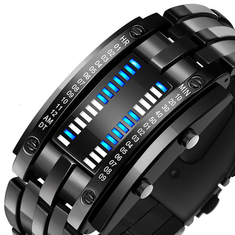 Image of Futuristic Digital Wrist Watch
