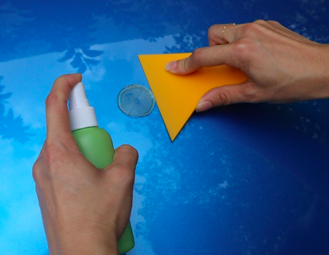 Image of Rubber Scraper Glue Shovel
