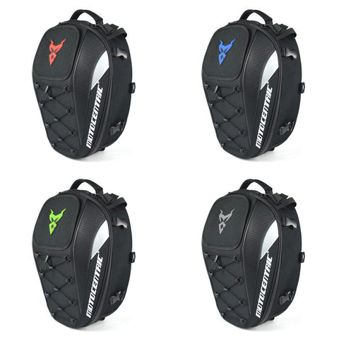 Image of Multi-functional waterproof motorcycle tail bag