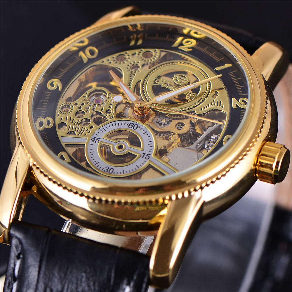 Watch Men Military Sport Skeleton