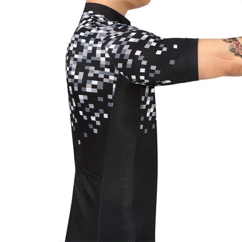 Image of Pixelated Cycling Jersey