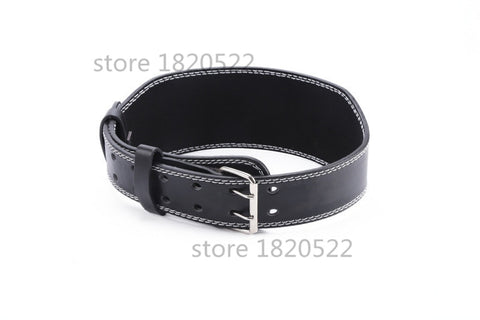 Image of Leather Weightlifting Belt Gym